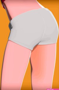 Anime Butt Wiggle LQ Weasyl