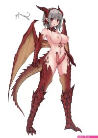Dragon girl original nude porn picture