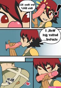 Oban Glory Hole Comic Commission 2 by BustanArt