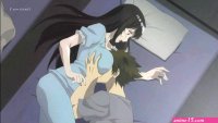 Anime! Erotic scene that would have sex as it is the night crawling to the girl in the three episodes!