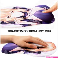 Anime Sexy Naked Girl 3D Nipples Big Boobs Gaming Mouse Pad