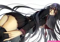 Wallpaper : hard nipples cleavage breast hold wet anime girls 3507x2480