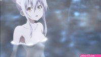 Anime ISLAND three girls in the talk erotic swimsuit scene and erotic bathing scene nude