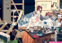 anime girls panties anime