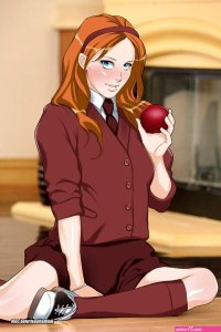 Sexy anime sluts with big tits sucking cock