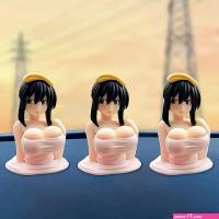 Shaking Boobs Sexy Home Desk Car Ornaments Cute Anime Dolls Living Room Home Decoration Perfect Gift For Halloween And Christmas Birthday And Christmas Kawaii Figurine Anime Statue