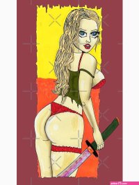 Cute Thick Anime Girl WIth a Big Sexy Juicy Ass Poster for Sale by FilMate