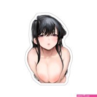 Big Boobs Anime Komi-san Waterproof Sticker