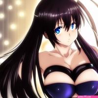 Anime girl with big titties by mazzus13 on DeviantArt