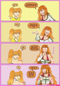 Bimbofication comics