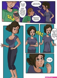 Darkoshen039s comic based on my story Asian bimbofication