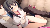 Boob grabbing anime