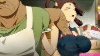 Canaan Oppai Groping Anime