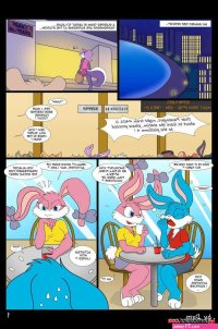 Porn comic Toons On A Train. Chapter 1. Tiny Toon Adventures. Dam. Sex comic brunette babe got