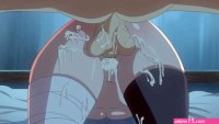 Hot anime girls with big boobs fucking