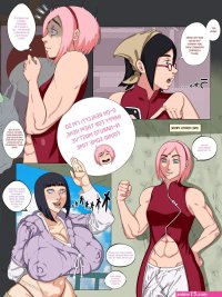 Sakura X Hinata Porn Comic