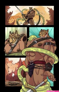 The King and Guin Gay porn comic Rule 34 comic