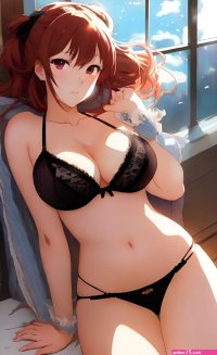Anime in lingerie seductive by xRebelYellx on DeviantArt