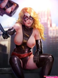 Porn comics Reward 30. Miss Marvel. The Avengers. Firolian. Erotic comic saving people. She