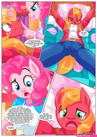 Porn comic Applejacks Secret Is Out. My Little Pony. Friendship Is Magic. Sex comic on the farm