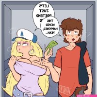 Gravity Falls Dipper x Pacifica Comic