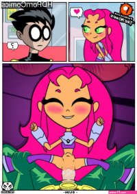 Starfire Multiverse comic porn