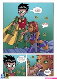 Robin and Starfire Porn Comics by Drawn-Sex Teen Titans Rule 34 Comics