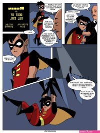 Batman- Robin in Root of All Evil