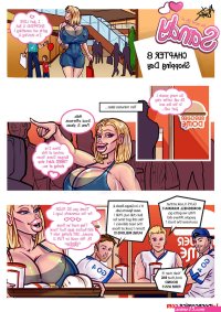 Porn comic Life of Sandy. Part 8. Erotic comic three young guys