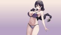 Download Anime Girls Boobs Bikini Wallpaper