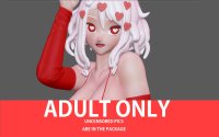 3D file MODEUS MILF HELLTAKER ANIME GAME SEXY GIRL NFSW NAKE NUDE HENTAI 3D PRINT Template to download and 3D printCults