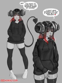 Porn comic Horny Girl. MadAbalone Sex comic guy really wanted