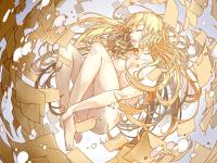 Cute Hot Anime Naked Girl Poster