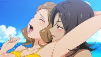 Touching other girls huge tits for the first time