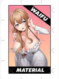 Busty Anime Milf Waifu Material