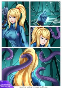 Nintendo Porn Comic: Samus Arans Alien Impregnation Creampie Fucktime