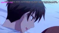 Porno bergaya anime: Kakak tiri dan saudara tiri tidur bersama untuk pertama kalinya