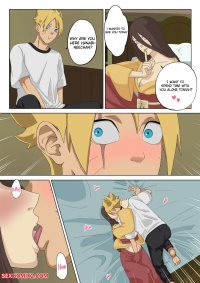 Porn comic The Way of Pervert Ninja. Boruto Sex comic boy decided to
