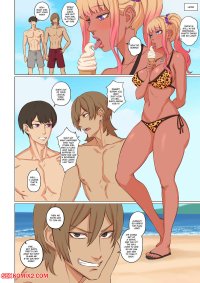 Porn comic Turned Into A Gyaru. Chapter 1. Arisane. Erotic comic meets with her