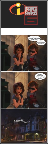 Elastigirl Vs Aunt Cass by Rastifan on DeviantArt