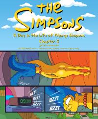 A Day in the Life of Marge The Simpsons Blargsnarf Porn Comic