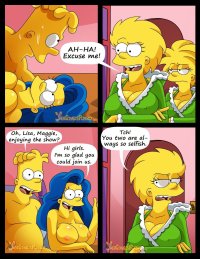 Post 3488274: BartSimpson Christmas comic Crocartist LisaSimpson MaggieSimpson MargeSimpson TheSimpsons Vercomicsporno