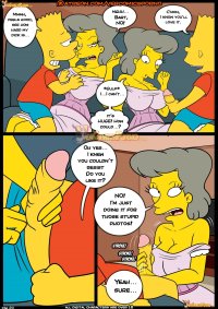 The Simpsons Old habits 8 Porn comic Cartoon porn comics Rule 34 comic