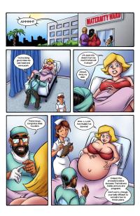 Belly expansion porn comics