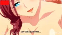 Anime He grabs her boob and then shes all over him starting 0:10 in World Ends Harem Uncensored Episode 2 Nude scene