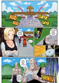 Android 18 And Gohan Porn Comic english 19
