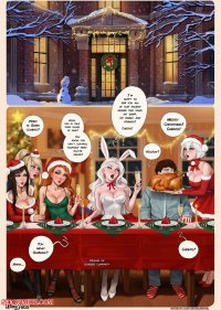 Porn comic Frozen Inc. Christmas Party 2022. Aroma Sensei. Sex comic blonde Elsa invited