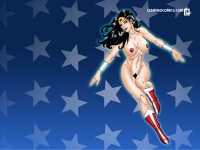 Wonder Woman and Cheetah Lesbian sex JLA
