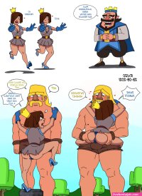 clash royale princess hentai comic
