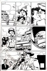 Penthouse Comix 5 p 15 SEXY NUDE LESBIAN SEX PAGE! OVER 18 YRS OLD TO VIEW! 1995 Comic Art For Sale By Artist Bob Wiacek at